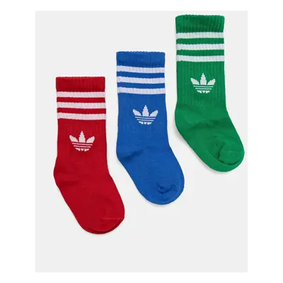 Dětské ponožky adidas Originals 3-pack bílá barva, JJ1991