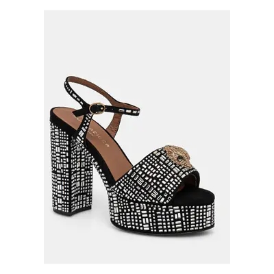 Sandály Kurt Geiger London Kensington Platform Sdl černá barva, 9798809999