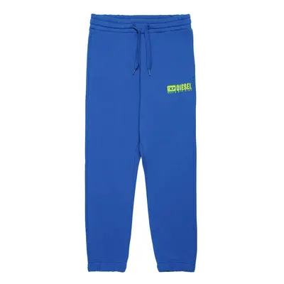 Dětské bavlněné tepláky Diesel PBASEL TROUSERS modrá barva, J02316