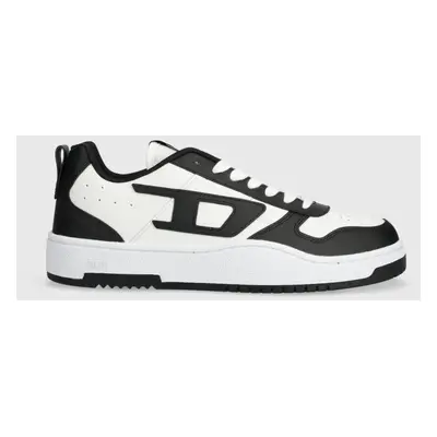 Kožené sneakers boty Diesel S-Ukiyo V2 Low černá barva, Y03363-P5576-H1532