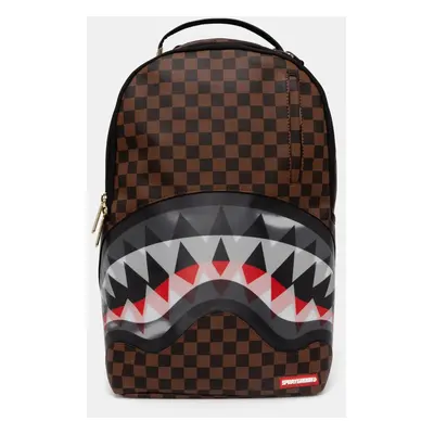 Batoh Sprayground hnědá barva, velký, vzorovaný, 910B5724NSZ