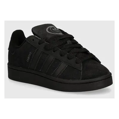 Dětské semišové sneakers boty adidas Originals CAMPUS 00s černá barva, JI4395