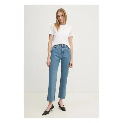 Džíny Calvin Klein Jeans dámské, high waist, J20J224996