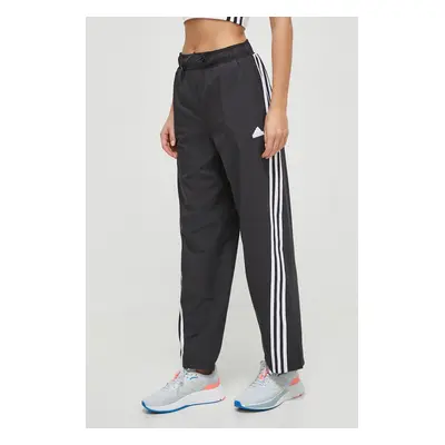 Tepláky adidas černá barva, s aplikací, IP1567