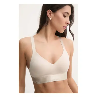 Podprsenka Calvin Klein Underwear béžová barva, 000QF7993E