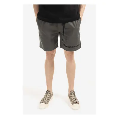 Bavlněné šortky Billionaire Boys Club Belted Shorts B22209 zelená barva