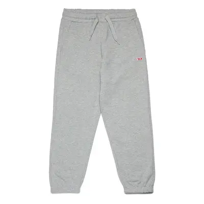 Dětské bavlněné tepláky Diesel PGINND TROUSERS šedá barva, J02235