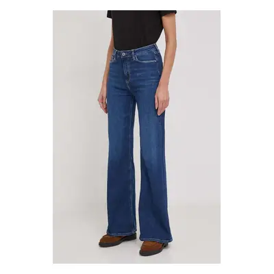 Džíny Pepe Jeans SLIM FIT FLARE UHW dámské, high waist, PL204597CT5