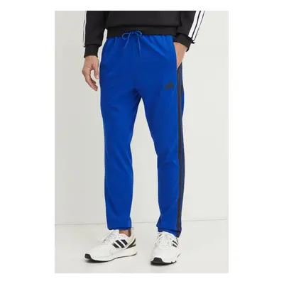 Tepláky adidas Essentials modrá barva, vzorované, JE6432