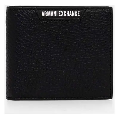 Peněženka Armani Exchange černá barva, 958098 4F863