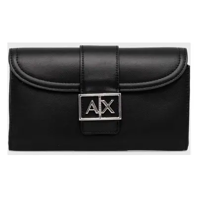 Peněženka Armani Exchange černá barva, 948484 4F788