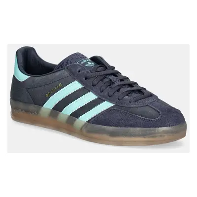 Sneakers boty adidas Originals Gazelle Indoor šedá barva, JI2587