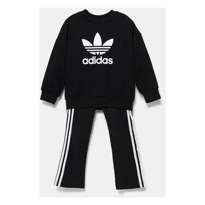 Dětská tepláková souprava adidas Originals černá barva, JC7873