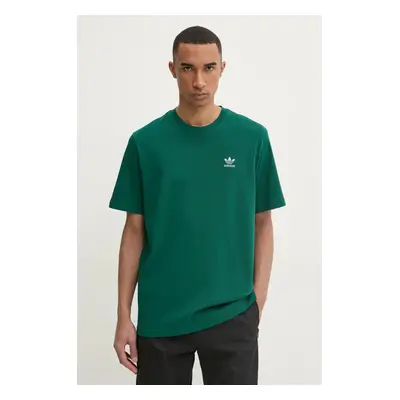 Tričko adidas Originals B+F TREFOIL TEE zelená barva, JN7013