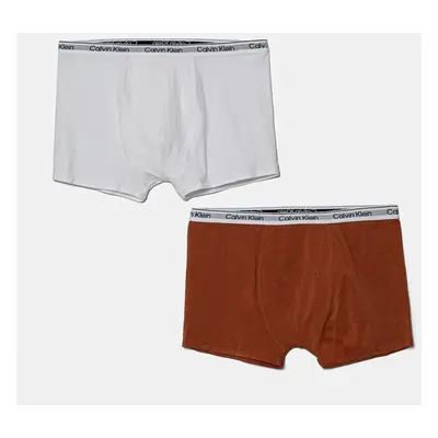 Dětské boxerky Calvin Klein Underwear 2-pack bílá barva, B70B700506