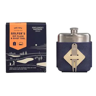 Náprsní láhev Gentlemen's Hardware Golfers Hip Flask & Divot Tool