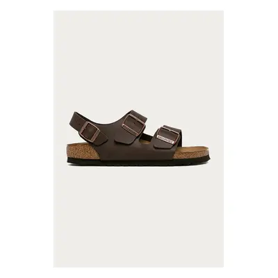 Sandály Birkenstock Milano dámské, hnědá barva, 34703