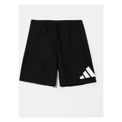 Kraťasy adidas Essentials pánské, černá barva, JE8956