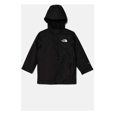 Dětská bunda The North Face SNOWQUEST JACKET černá barva, NF0A8A00JK31