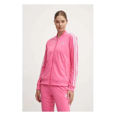 Tepláková souprava adidas Essentials růžová barva, IX1096