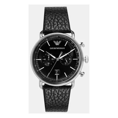 Hodinky Emporio Armani černá barva, AR11143