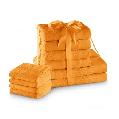 Sada ručníků home & lifestyle Amari 10-pack oranžová barva