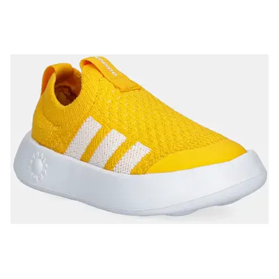 Dětské sneakers boty adidas BUBBLECOMFY oranžová barva, JR5040