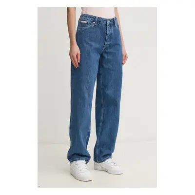 Džíny Calvin Klein Jeans dámské, high waist, J20J225134