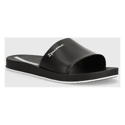 Pantofle Ipanema SLIDE UNISEX pánské, černá barva, 82832-AJ332