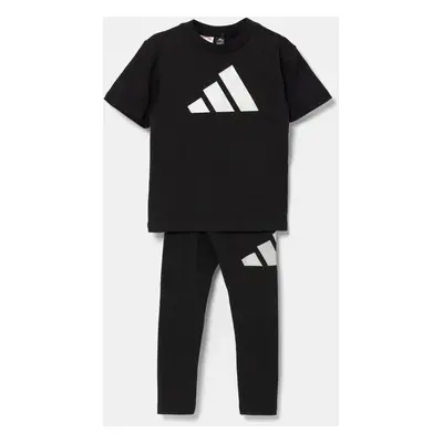 Dětská souprava adidas černá barva, JI6225