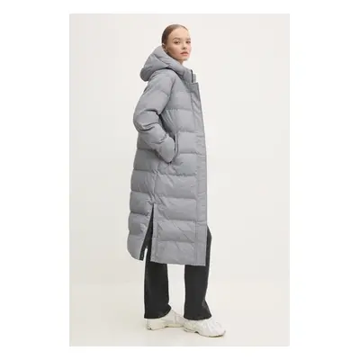 Bunda Superdry dámská, šedá barva, zimní, W5011733A-07Q