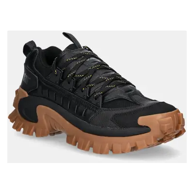 Kožené sneakers boty Caterpillar INTRUDER MET černá barva, P726242