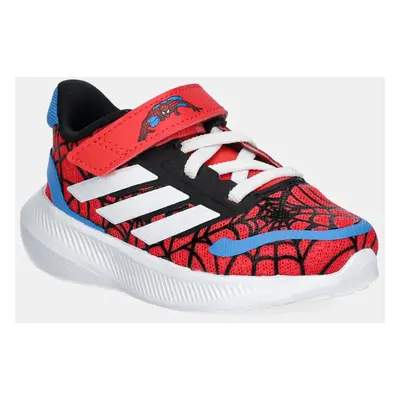 Dětské sneakers boty adidas RUNFALCON SPIDER-MAN červená barva, IH8758