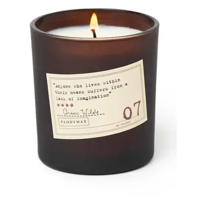 Vonná sójová svíčka Paddywax Library Oscar Wilde 170 g