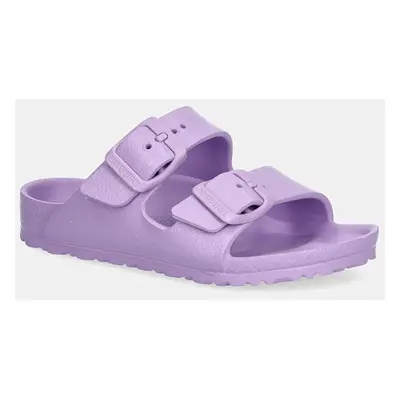 Dětské pantofle Birkenstock Arizona fialová barva, 1029555