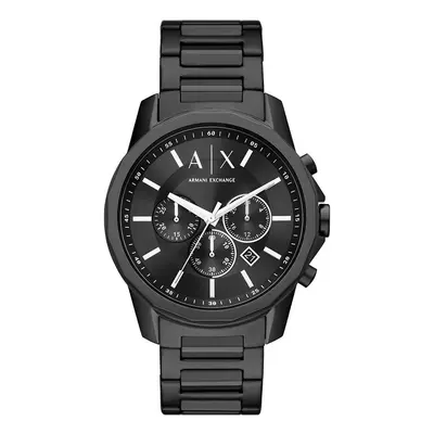 Hodinky Armani Exchange pánské, černá barva