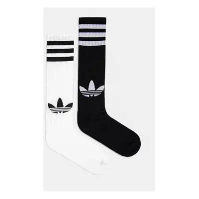 Ponožky adidas Originals 2-pack bílá barva, JC8878