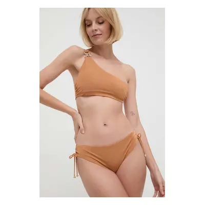 Plavkové kalhotky Max Mara Beachwear béžová barva, 2416821179600