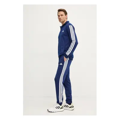 Tepláková souprava adidas 3-Stripes tmavomodrá barva, JI8859