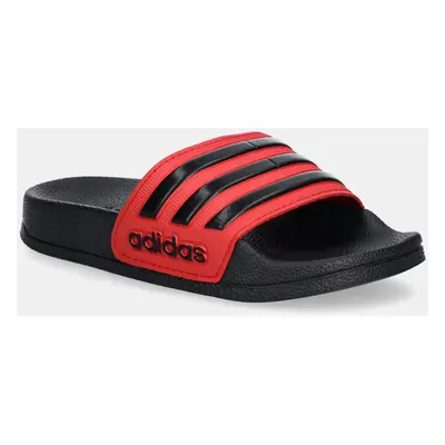 Dětské pantofle adidas ADILETTE SHOWER černá barva, JP5783