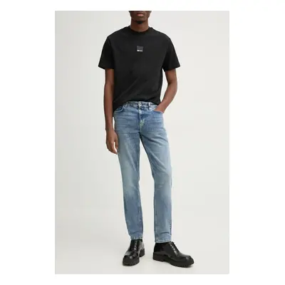 Džíny Karl Lagerfeld Jeans pánské, modrá barva, A1M10100