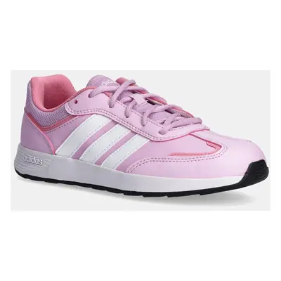 Dětské sneakers boty adidas TENSAUR SWITCH růžová barva, JI1055