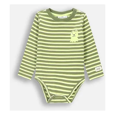 Kojenecké body Coccodrillo SMILE BOY NEWBORN