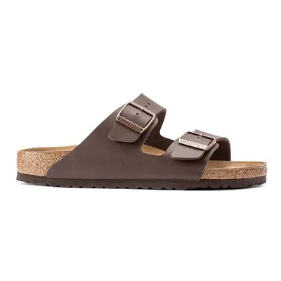 Pantofle Birkenstock Arizona pánské, hnědá barva