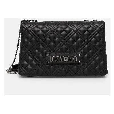 Kabelka Love Moschino černá barva, JC4230PP0L