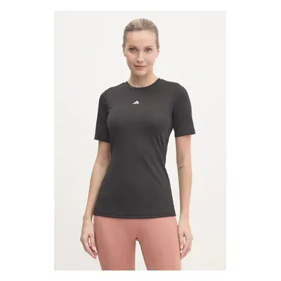 Tréninkové tričko adidas Performance Techfit černá barva, IK7920