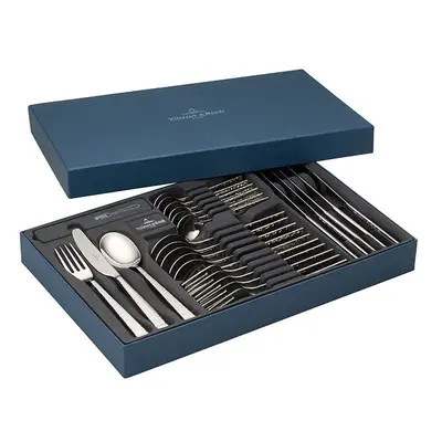 Sada příborů pro 6 osob Villeroy & Boch Blacksmith 24-pack šedá barva