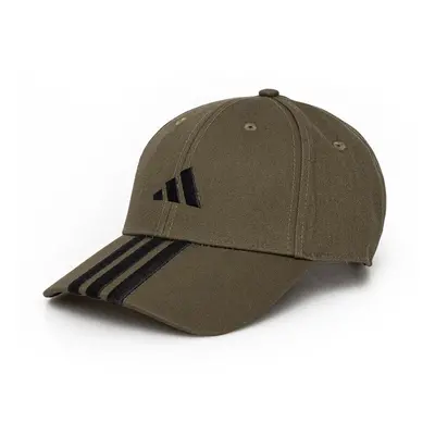 Kšiltovka adidas BBALL 3S CAP NL zelená barva, s aplikací, JP0386