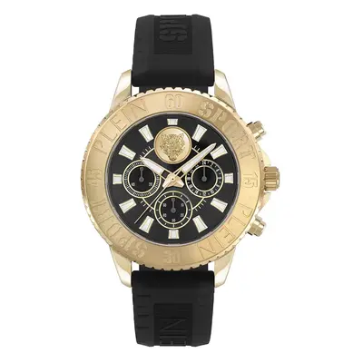 Hodinky PLEIN SPORT Glam Chrono černá barva, PSMEA0224