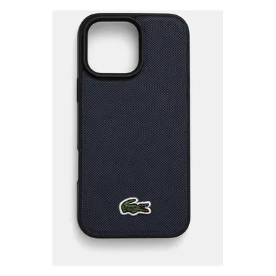 Obal na telefon Lacoste iPhone 16 Pro Max 6.9 tmavomodrá barva, LCHMP16XPVCV